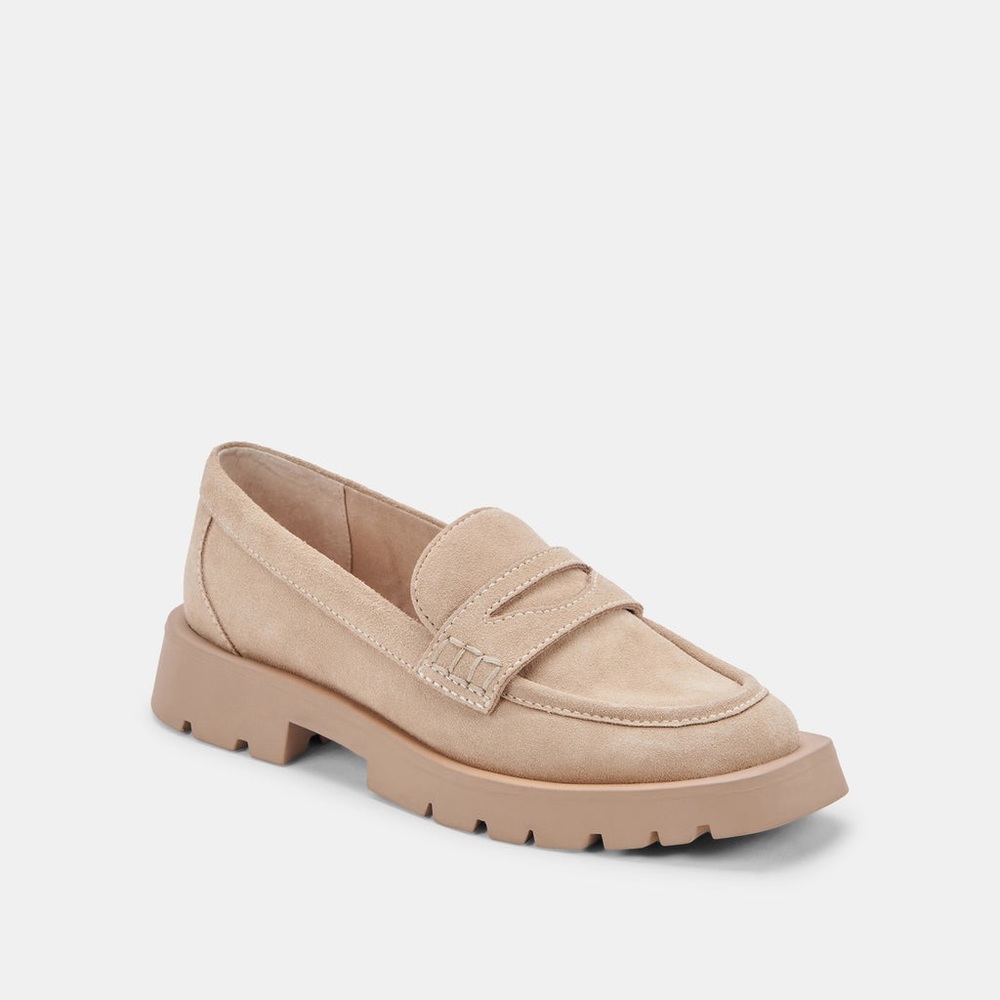 dolce vita • dune suede • Elias • lug sole loafer • size 9 - Picture 2 of 11